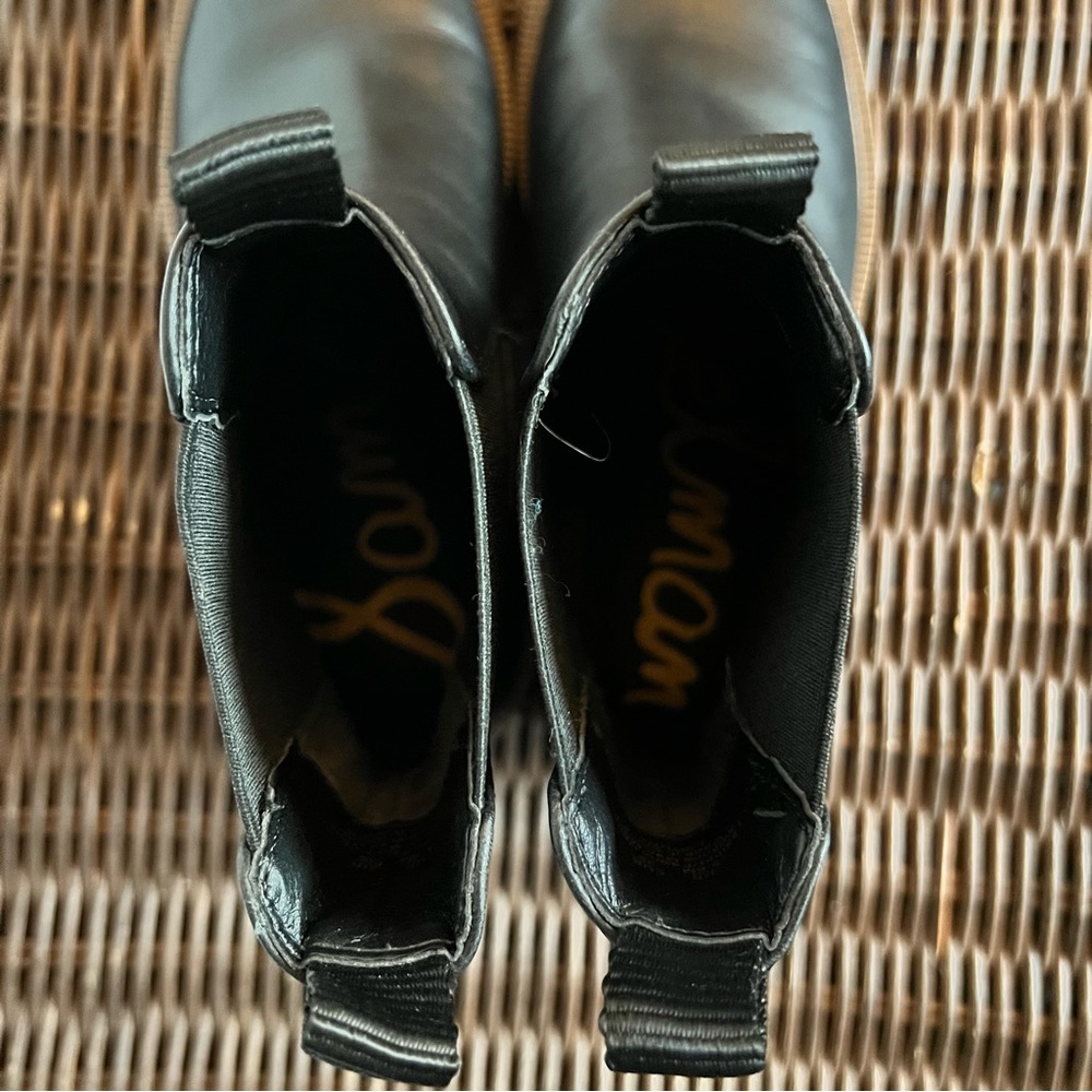 Sam Edelman LAGUNA CHELSEA BOOT, black leather, 8.5 - Picture 10 of 13